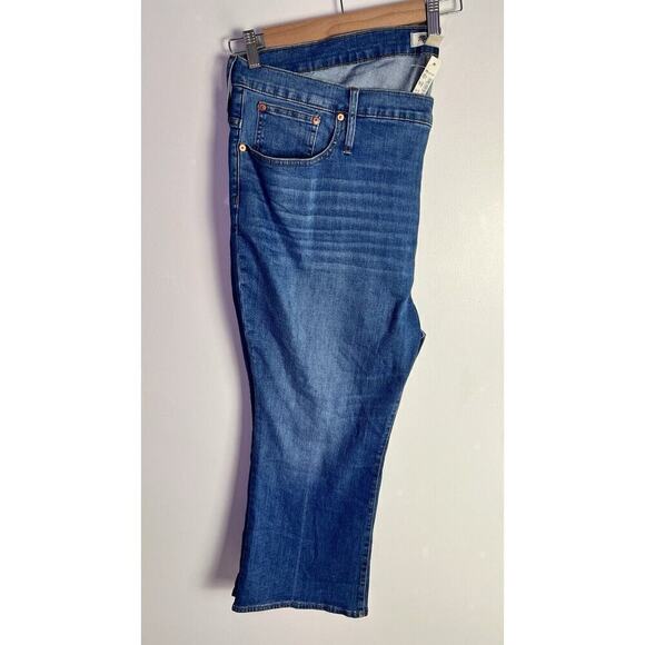 Madewell Plus Size 37 Petite Curvy Cali Demi-Boot Jeans Sz 37 Petite NEW - Picture 2 of 10